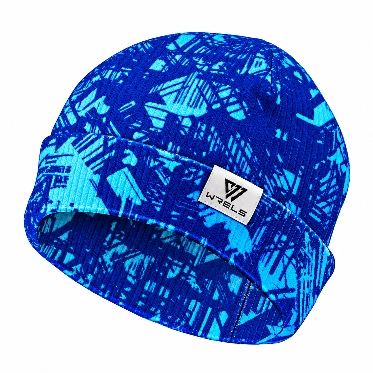 The Summit Knit | Fleece-Lined Winter Beanie - Blue - Product detail