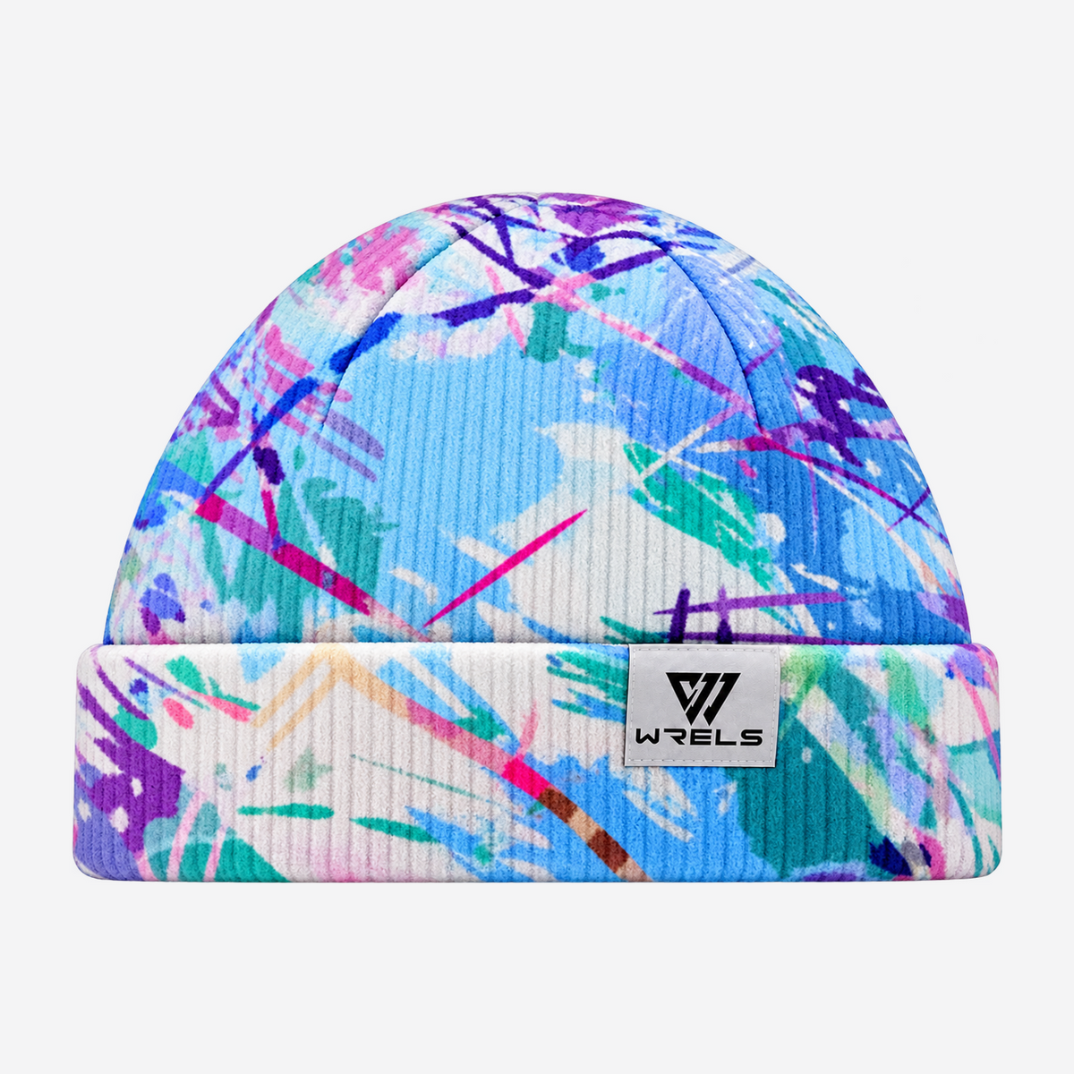 The Summit Knit | Fleece-Lined Winter Beanie - Light Blue - Product detail