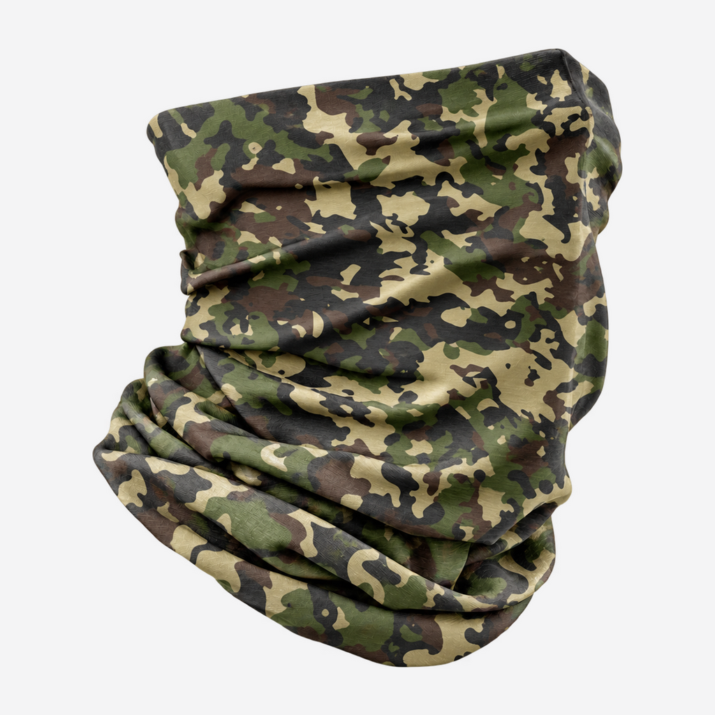 The Trailblazer | UV-Shield Ice Silk Performance Gaiter - Woodland Camo - Product detail
