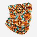 The Artisan Canvas | Seamless Ice Silk Expression Gaiter - Ember Mosaic - Product detail