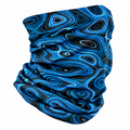 The Cipher | Ice Silk Street-Edge Gaiter - Blue Contours - Product detail