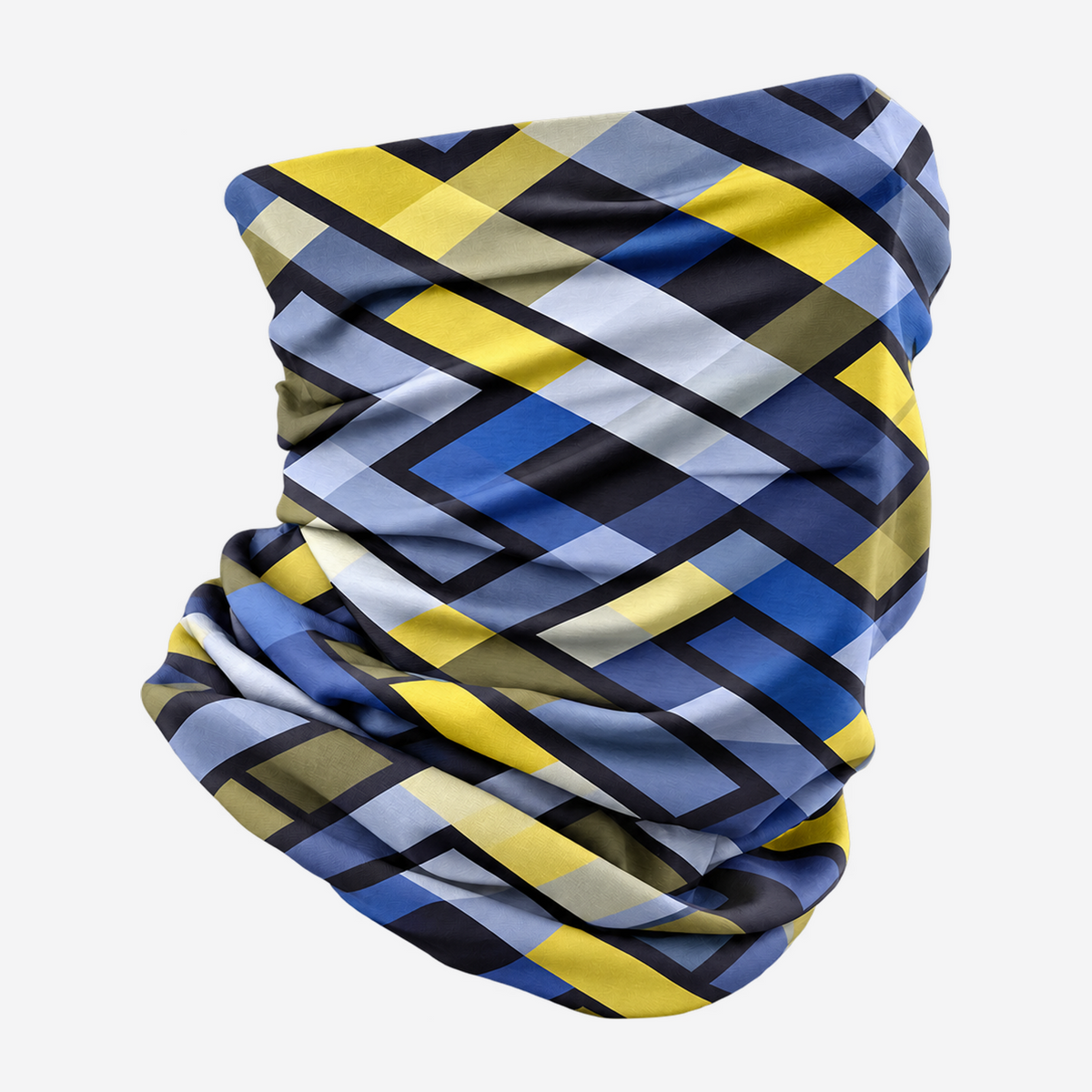 The Artisan Canvas | Seamless Ice Silk Expression Gaiter - Avant-Garde Print - Product detail