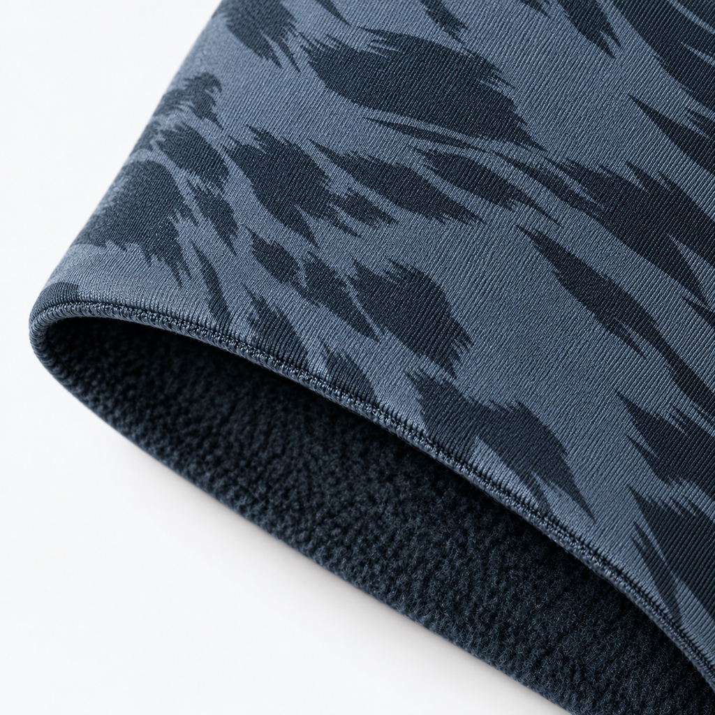 The Winter Pace | Wide Thermal Sports Headband - Dark Blue - Product detail