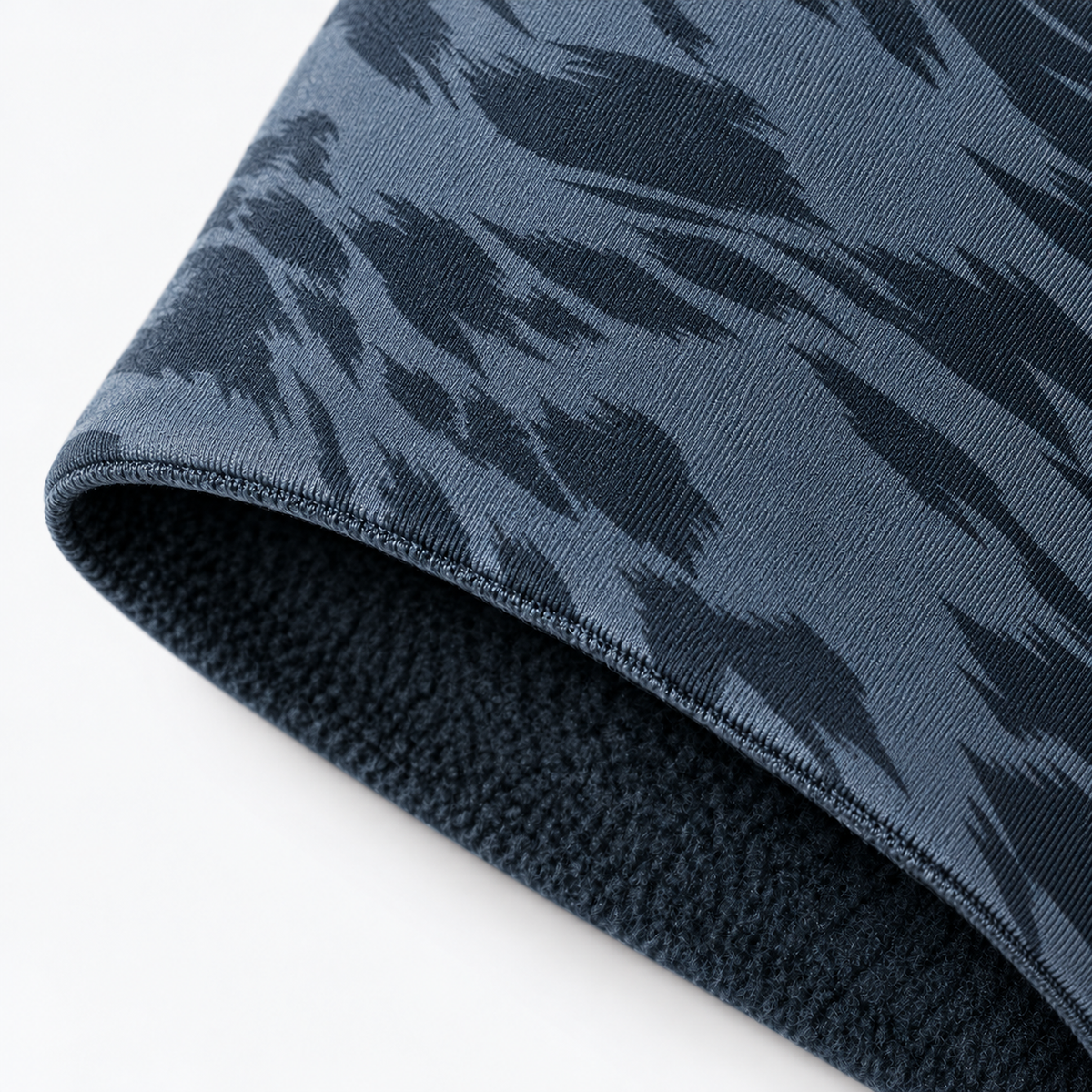 The Winter Pace | Wide Thermal Sports Headband - Dark Blue - Product detail