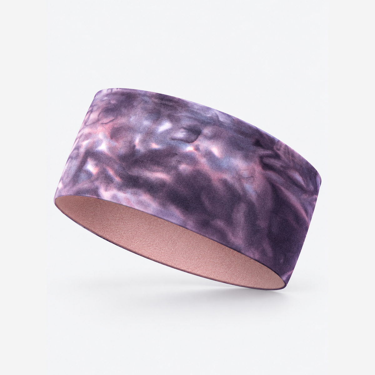 The Winter Pace | Wide Thermal Sports Headband - Pink - Product detail