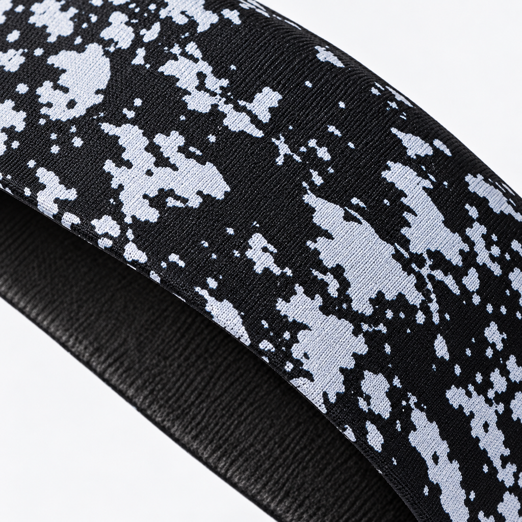 The Winter Pace | Wide Thermal Sports Headband - Black - Product detail