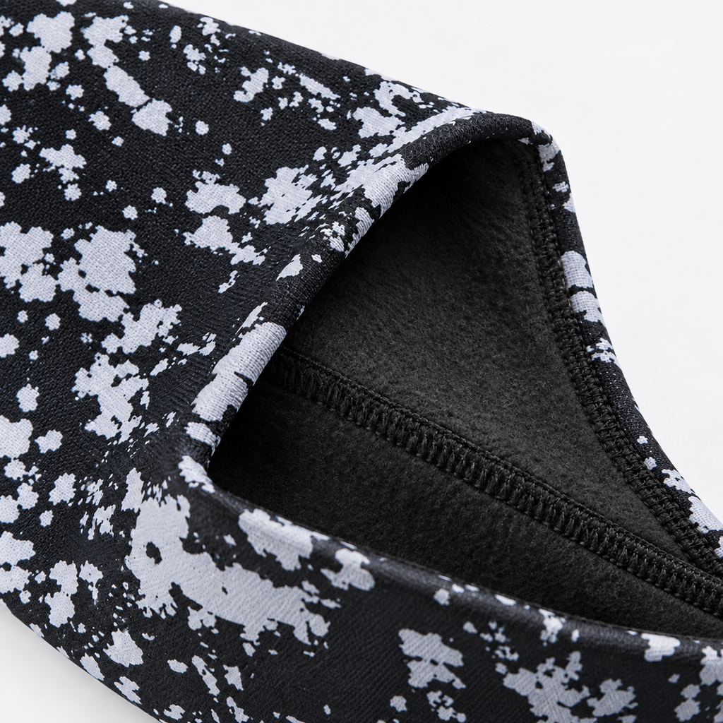 The Winter Pace | Wide Thermal Sports Headband - Black - Product detail