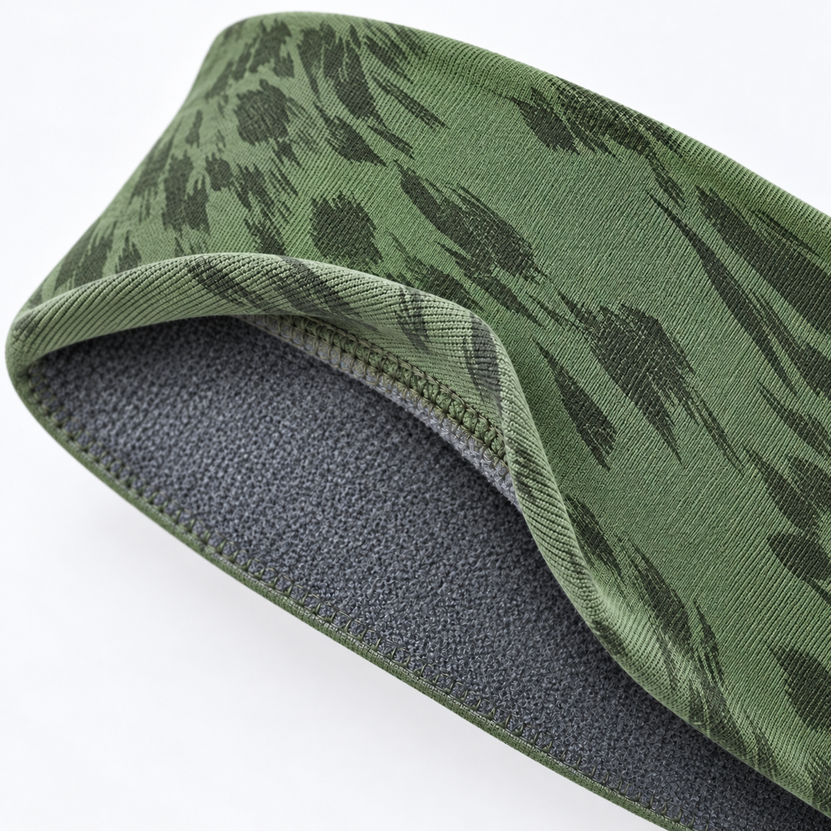 The Winter Pace | Wide Thermal Sports Headband - Green - Product detail