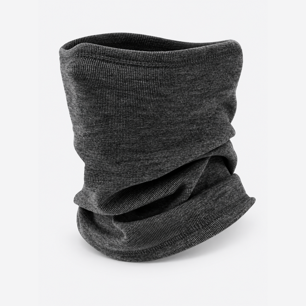 The Alpine Shield | Thick Thermal Neck Gaiter - Dark Gray - Product detail