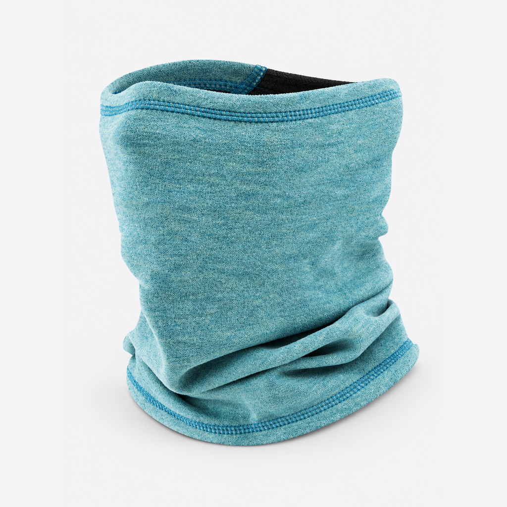 The Alpine Shield | Thick Thermal Neck Gaiter - Lake Blue - Product detail