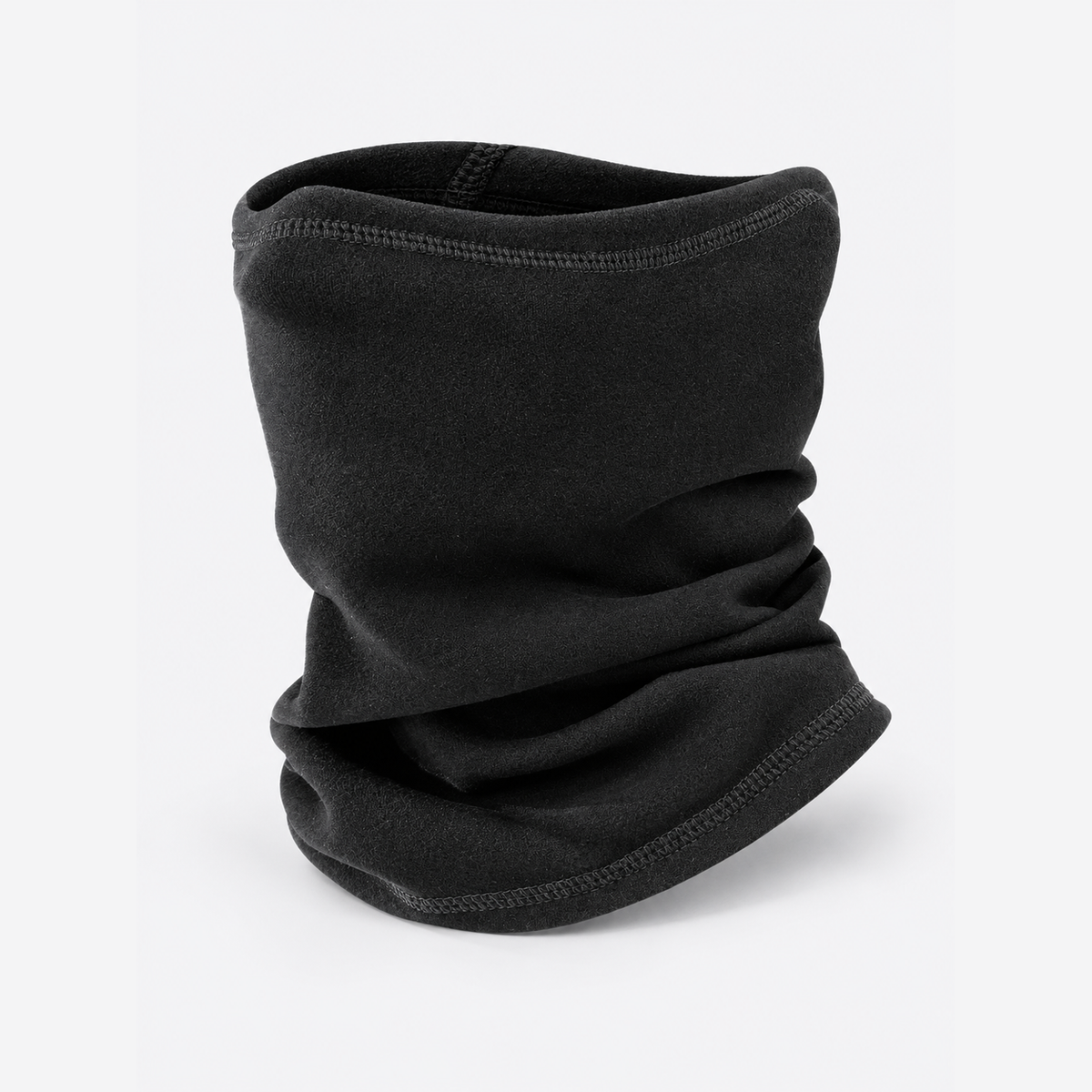 The Alpine Shield | Thick Thermal Neck Gaiter - Black - Product detail