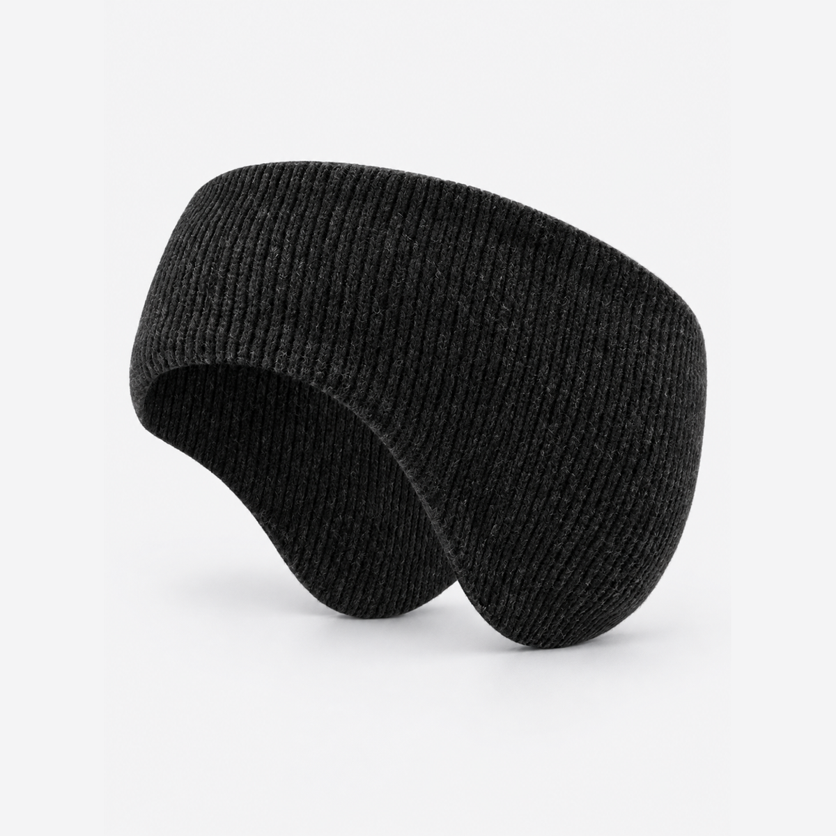 The Frost Line | Thermal Ear Warmer Headband - Black - Product detail
