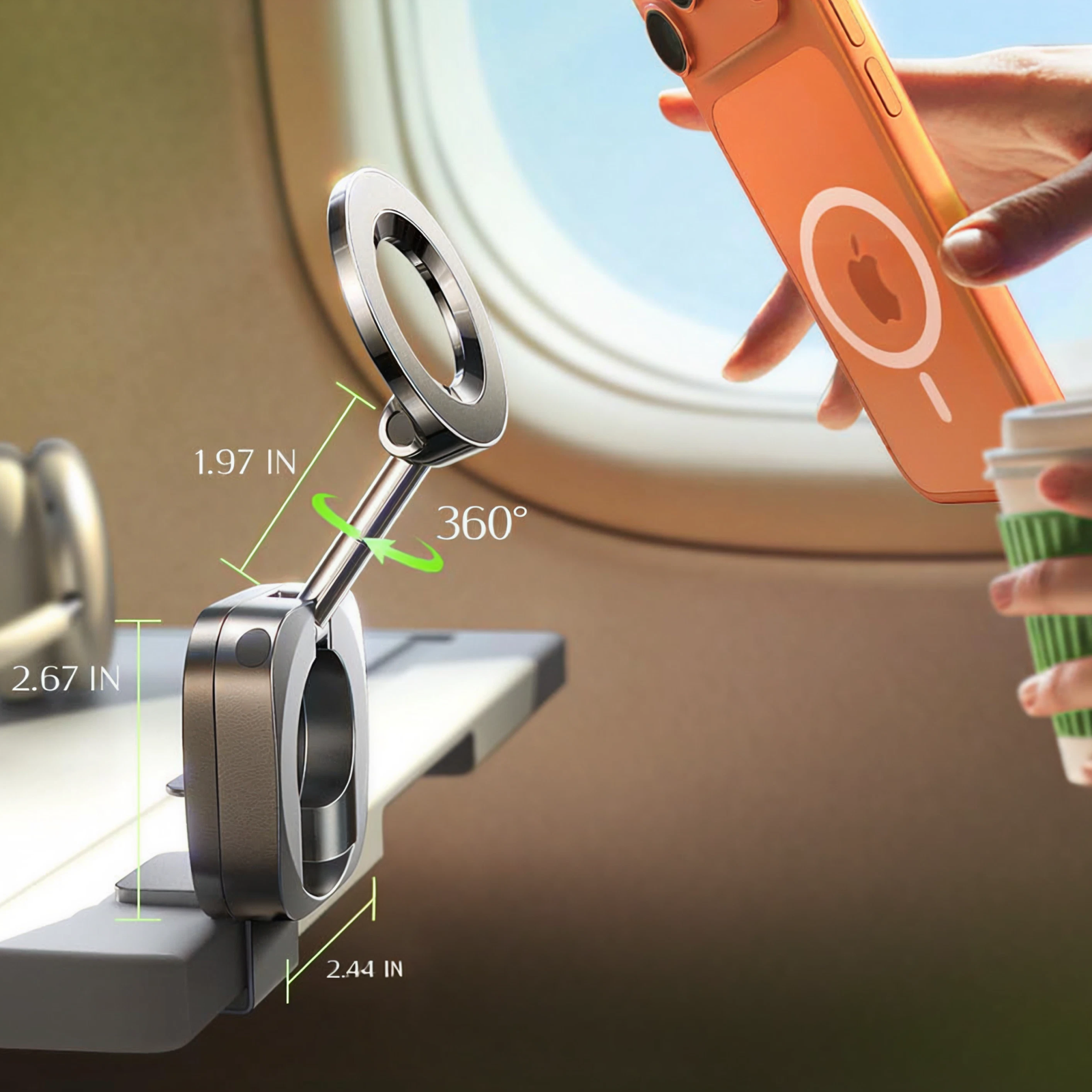 Magnetic Travel Stand - Phone Holder