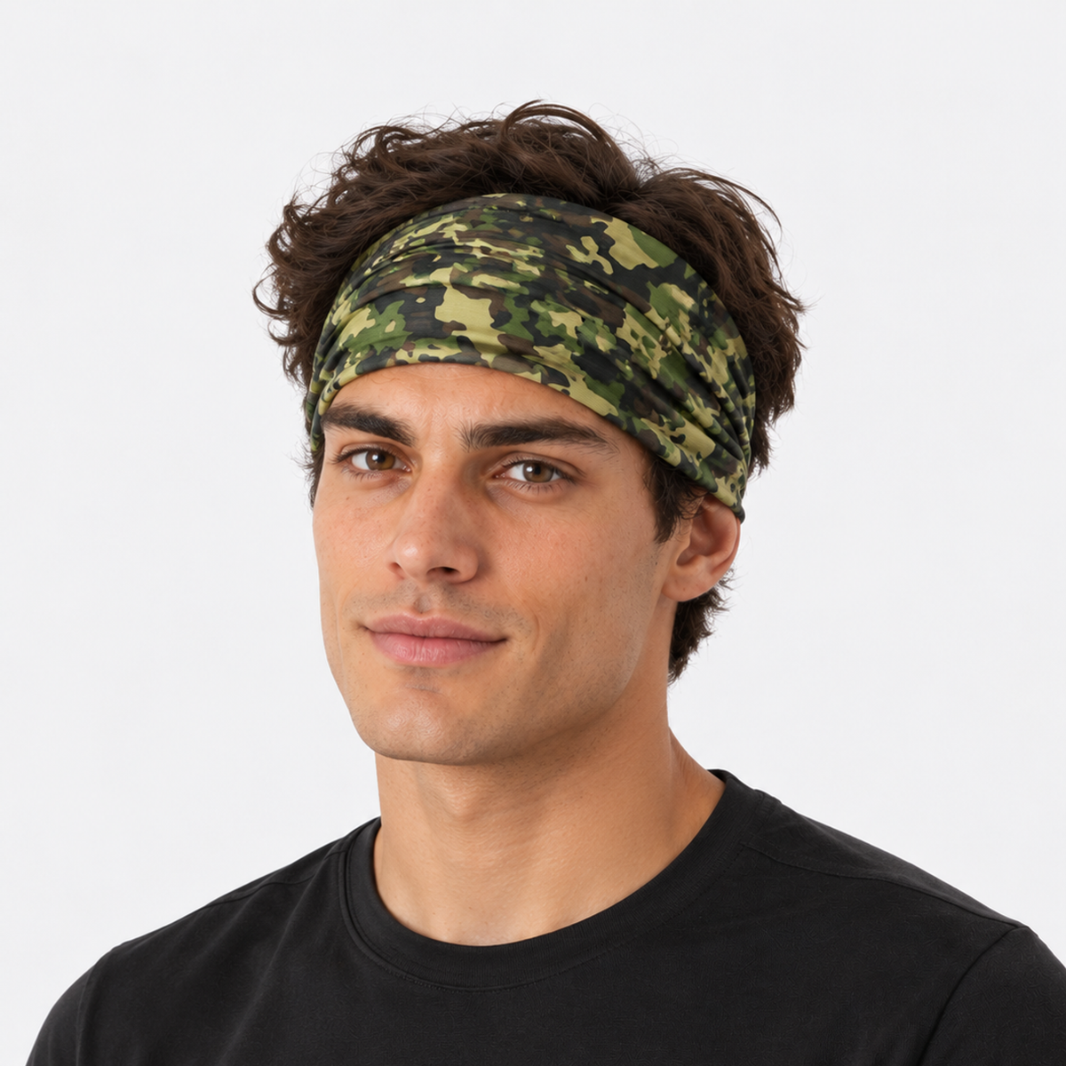 The Trailblazer | UV-Shield Ice Silk Performance Gaiter - Woodland Camo - Product detail