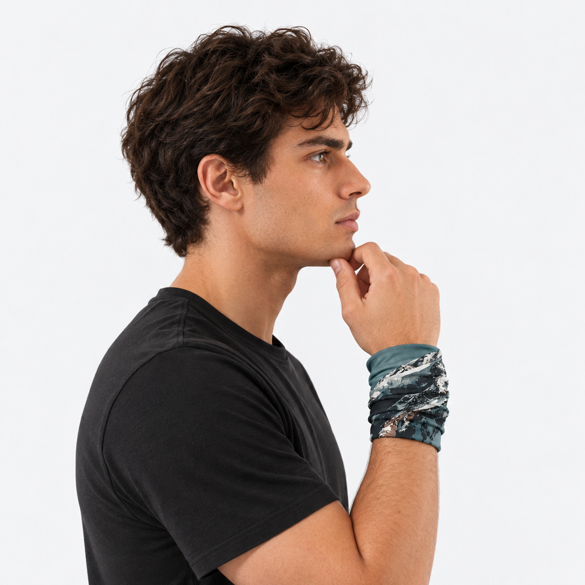 The Trailblazer | UV-Shield Ice Silk Performance Gaiter - Alpine Horizon - Product detail