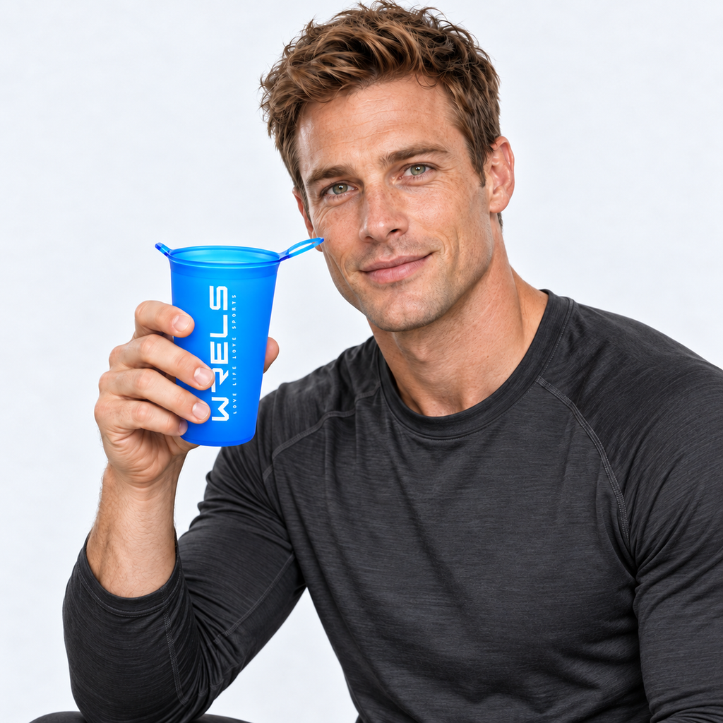 The Trail Cup | Foldable TPU Outdoor Cup - Blue - Model