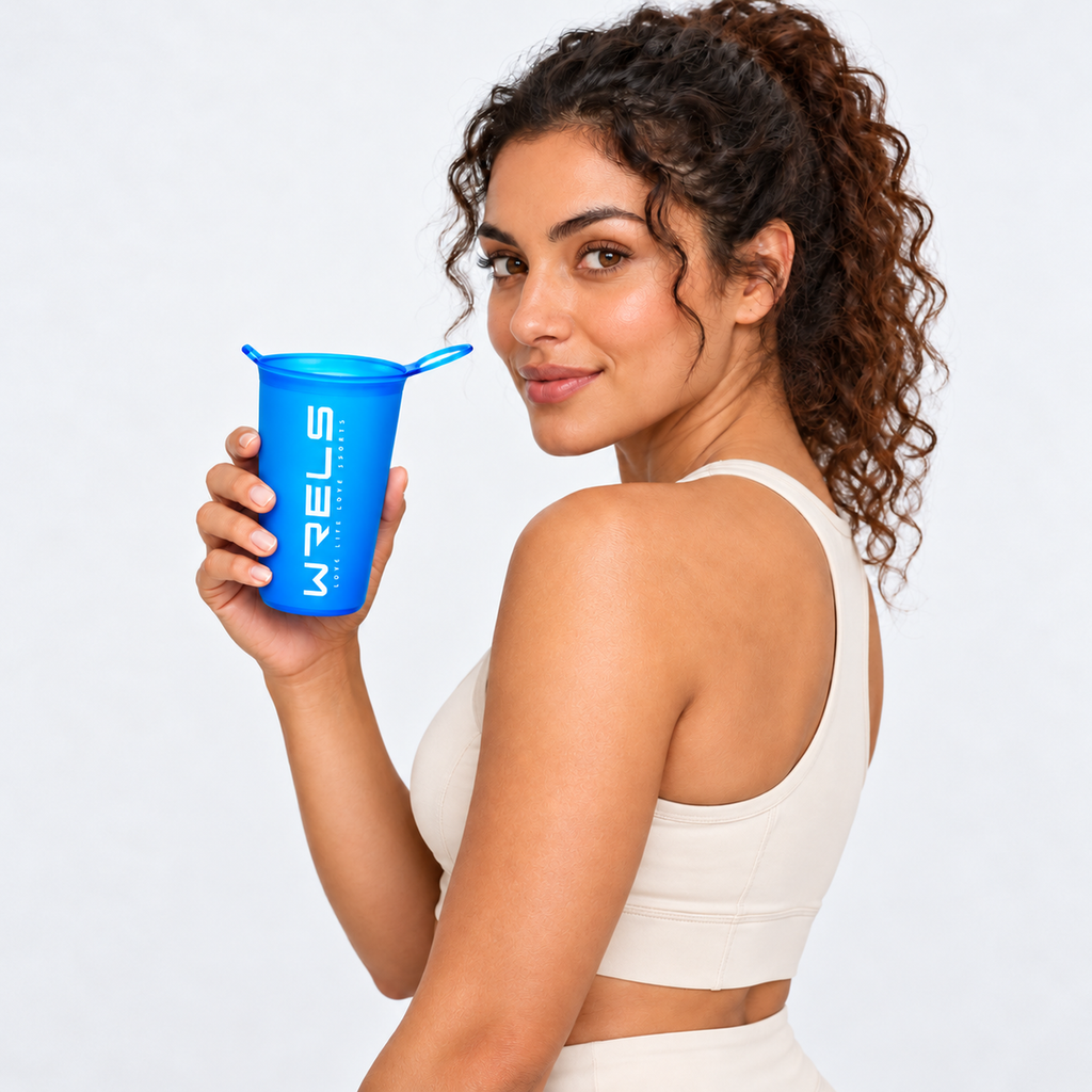 The Trail Cup | Foldable TPU Outdoor Cup - Blue - Model