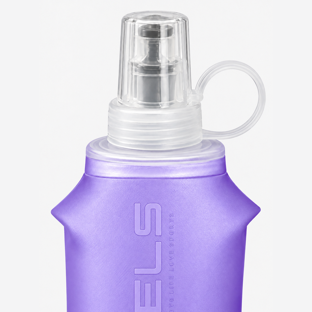 The Flow Flask | Collapsible 500ml Soft Flask - Purple - Product detail