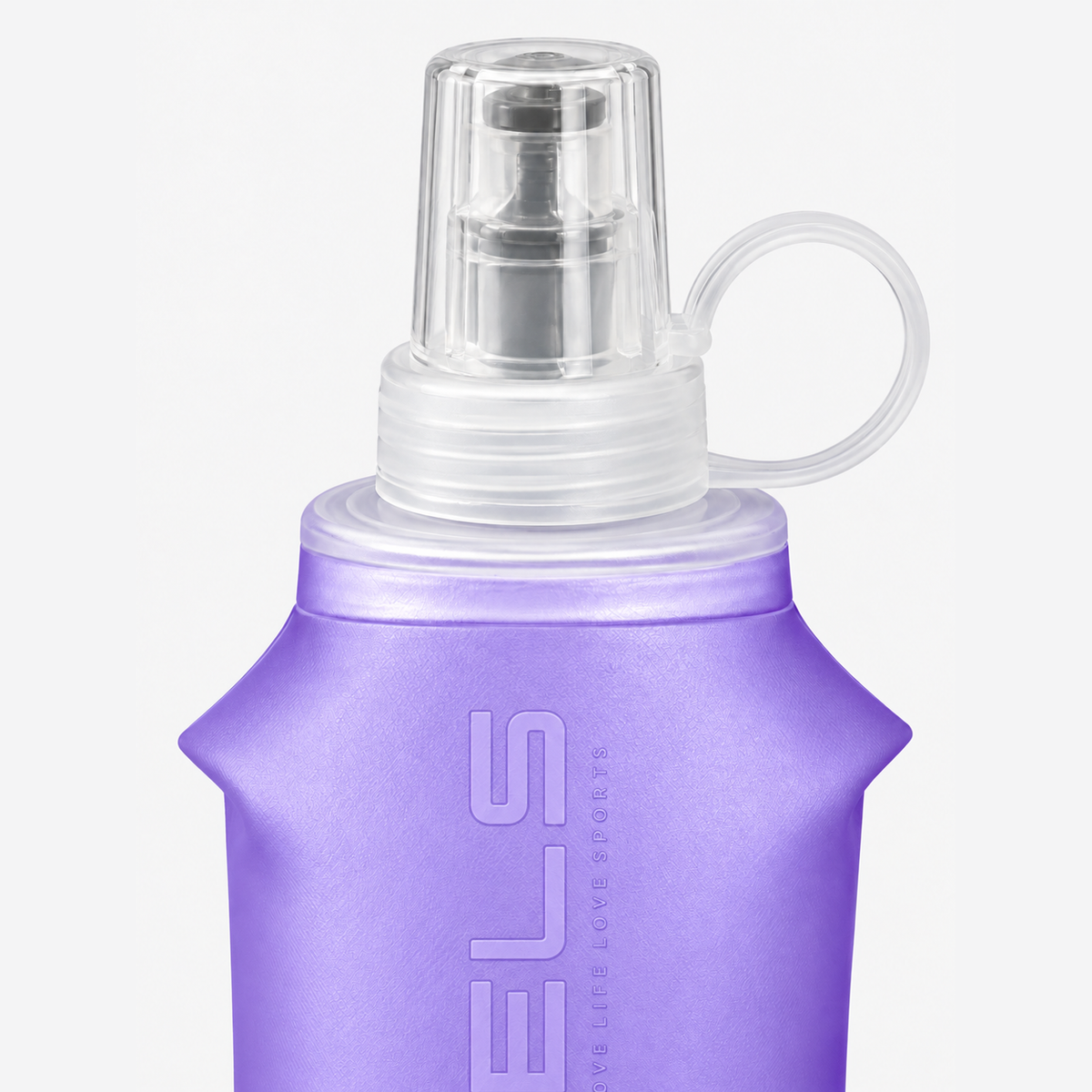 The Flow Flask | Collapsible 500ml Soft Flask - Purple - Product detail