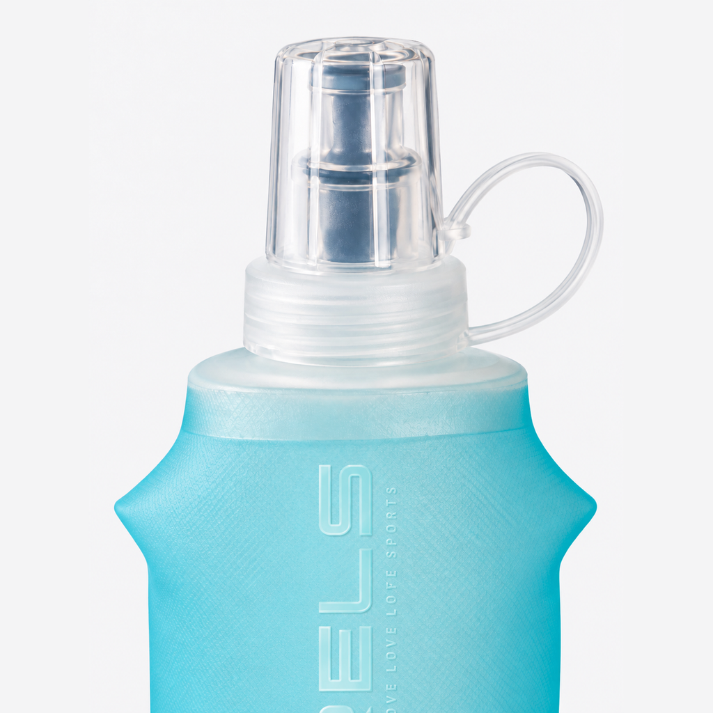The Flow Flask | Collapsible 500ml Soft Flask - Light Blue - Product detail