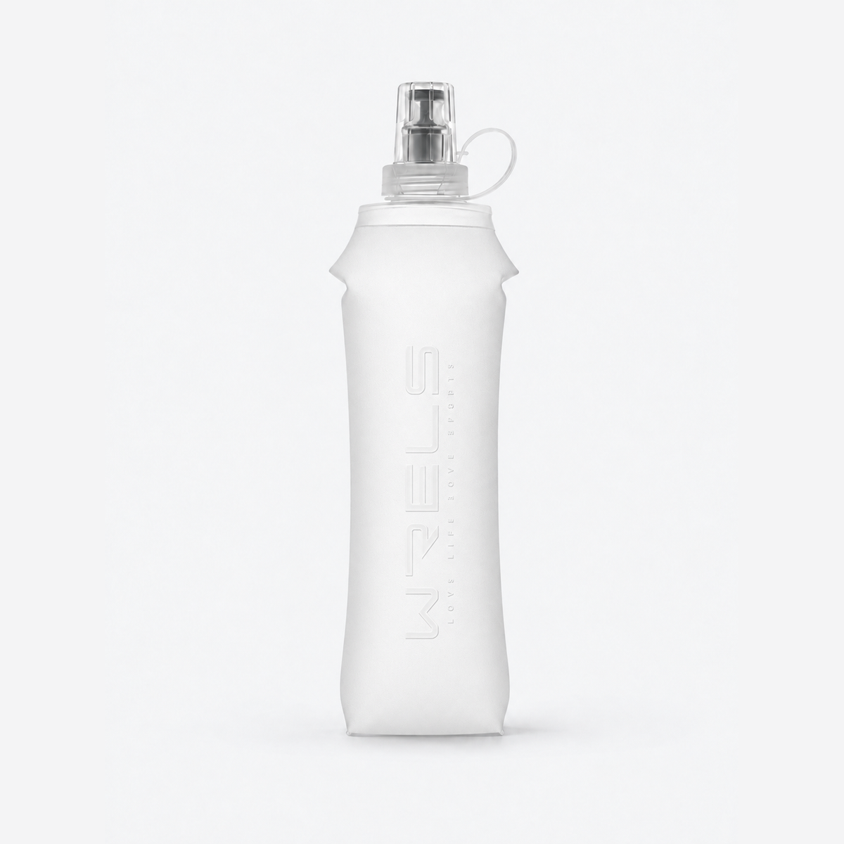 The Flow Flask | Collapsible 500ml Soft Flask - White - Product detail