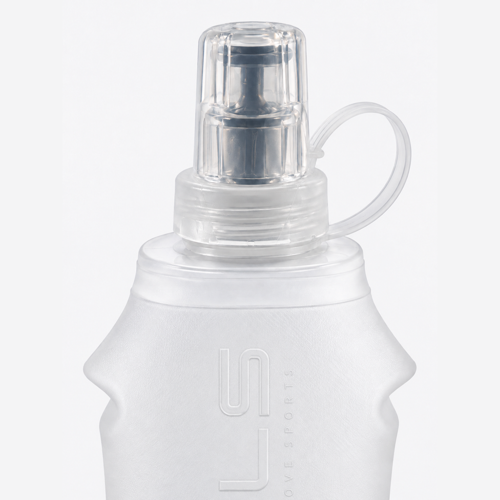 The Flow Flask | Collapsible 500ml Soft Flask - White - Product detail