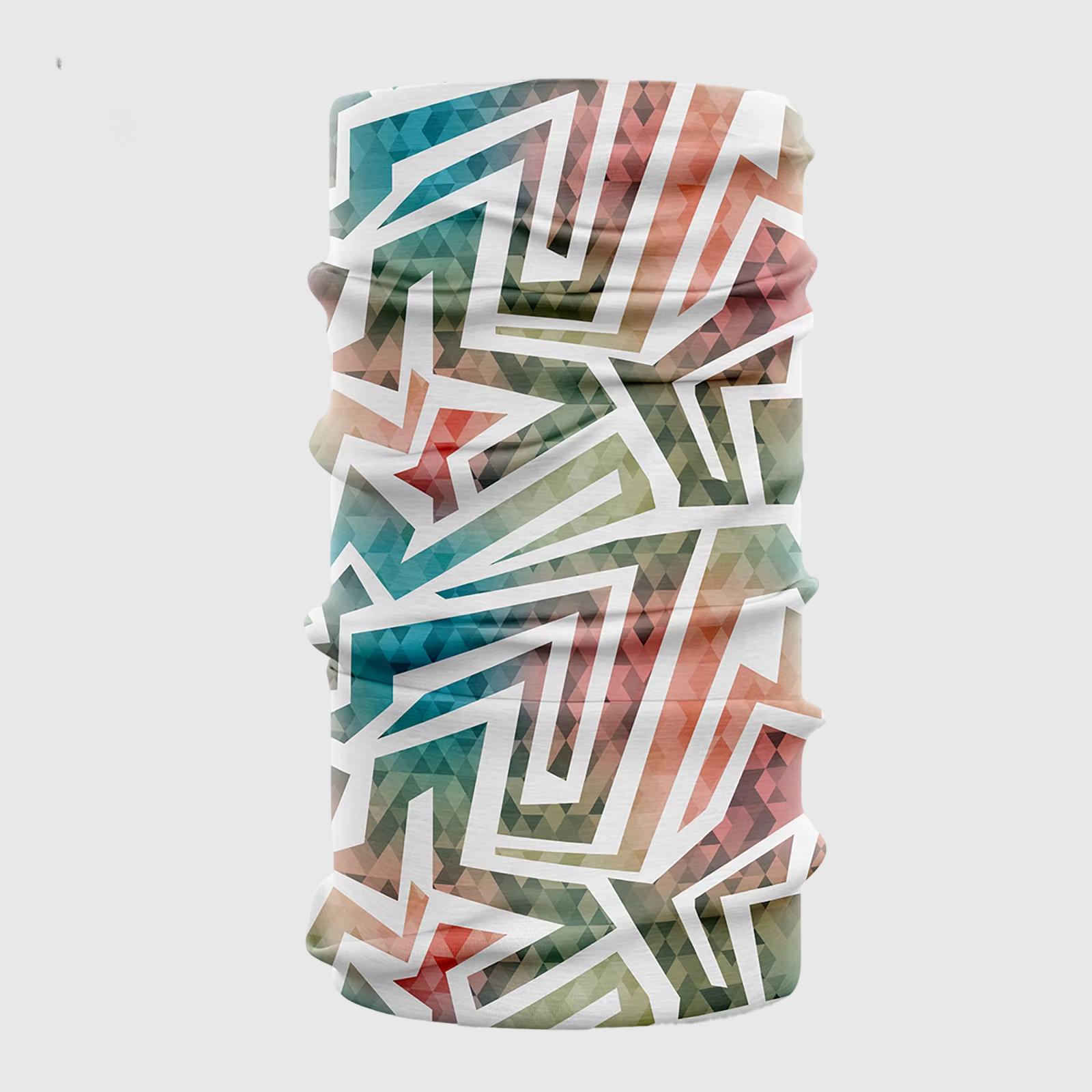 The Artisan Canvas | Seamless Ice Silk Expression Gaiter - Renaissance Flow
