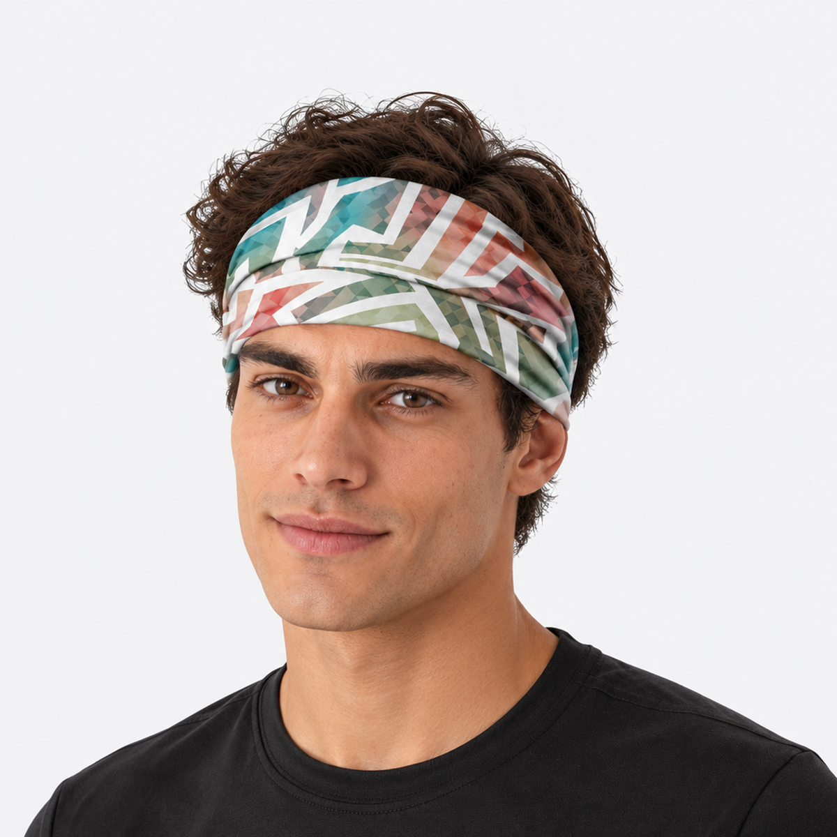 The Artisan Canvas | Seamless Ice Silk Expression Gaiter - Renaissance Flow - Product detail