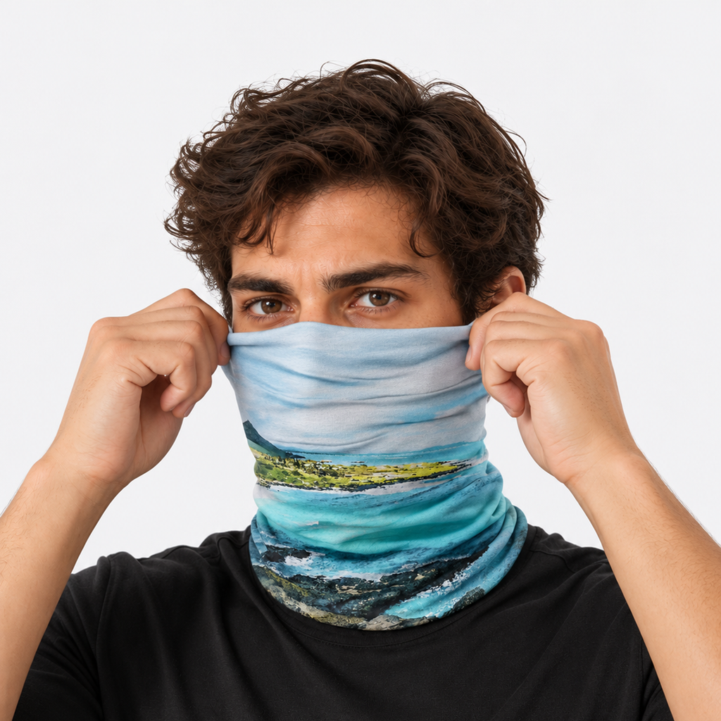The Trailblazer | UV-Shield Ice Silk Performance Gaiter - Deep Forest - Product detail