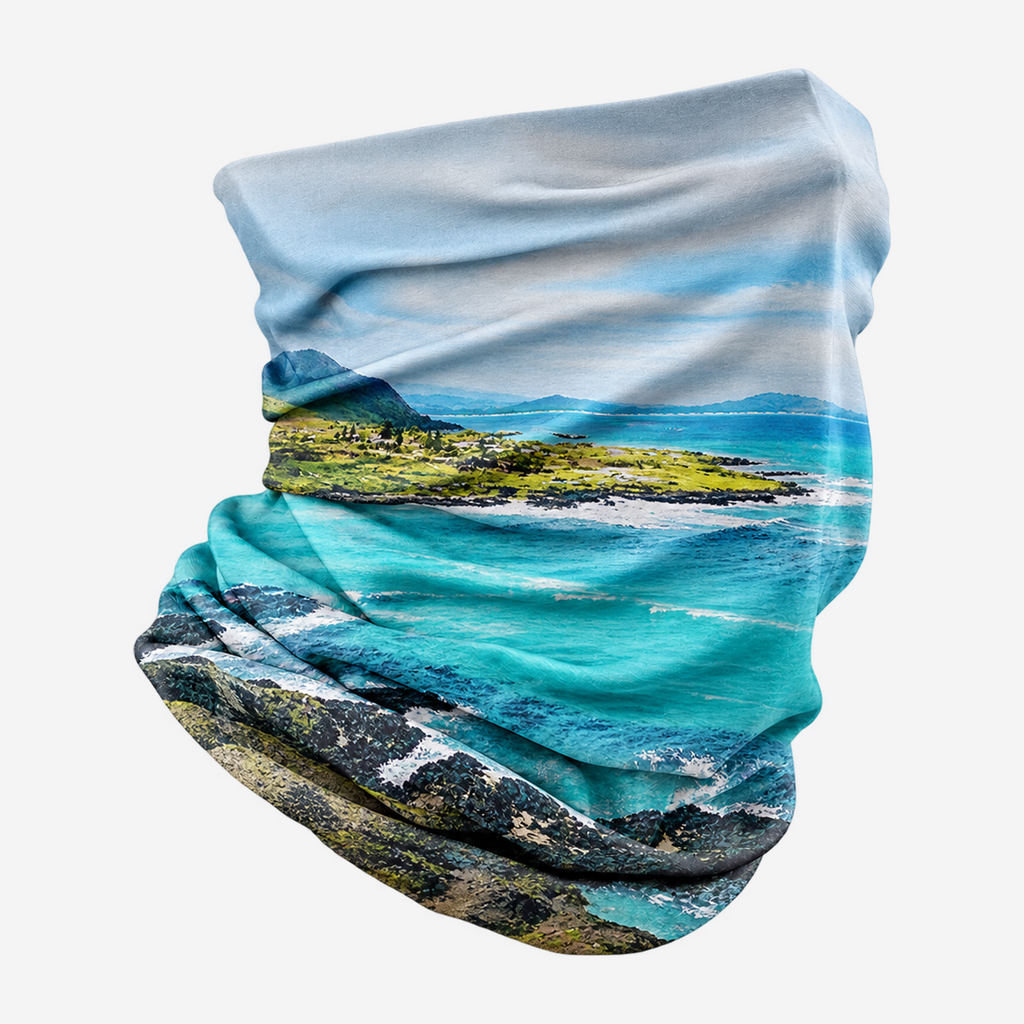 The Trailblazer | UV-Shield Ice Silk Performance Gaiter - Deep Forest - Product detail