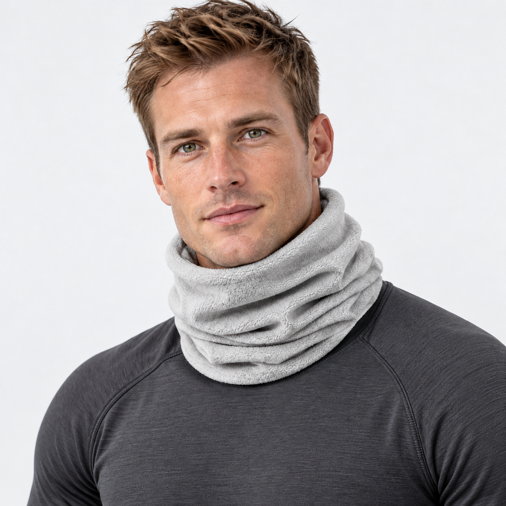 The Winter Roam | Multipurpose Thermal Neck Gaiter - Grey - Model