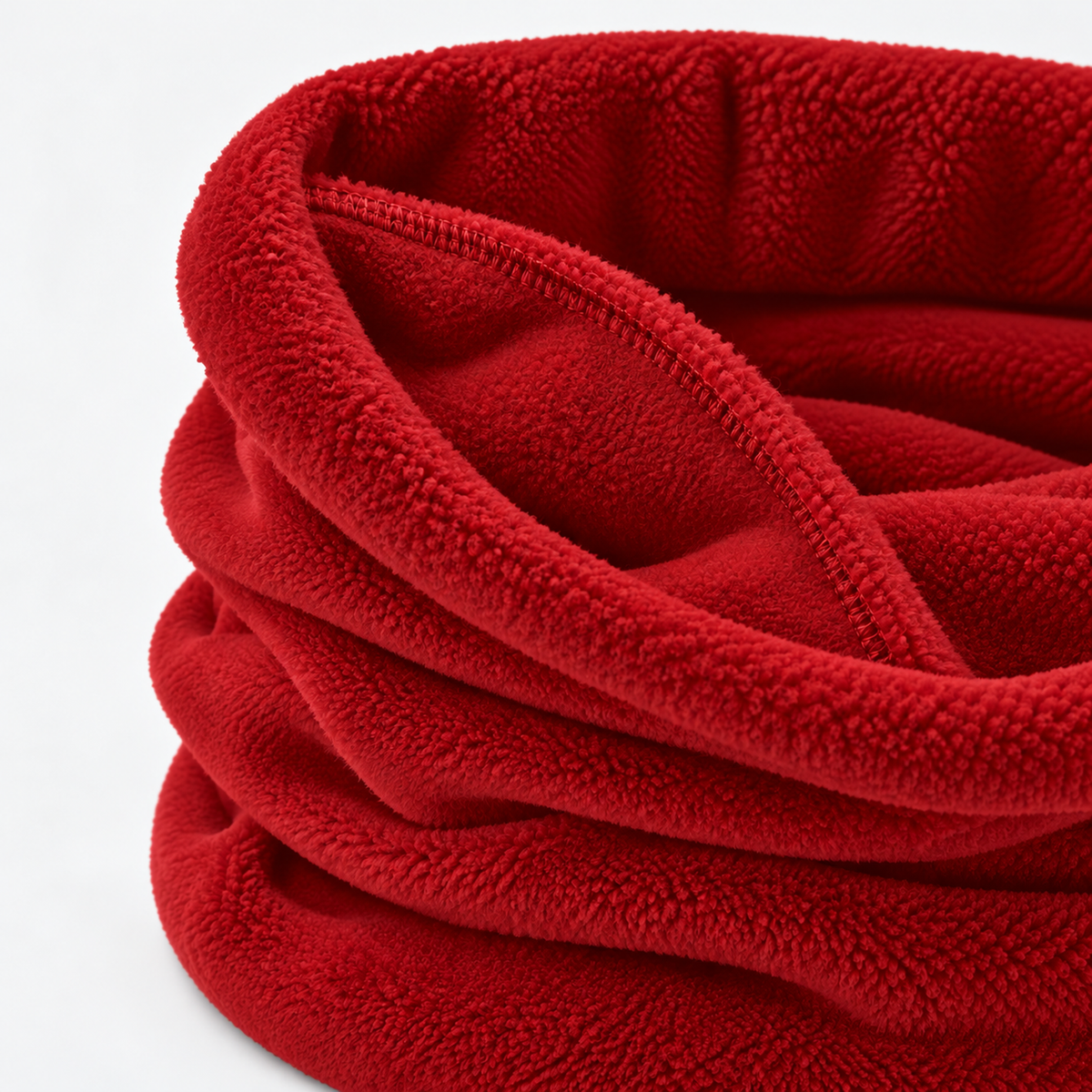 The Winter Roam | Multipurpose Thermal Neck Gaiter - Red - Product detail