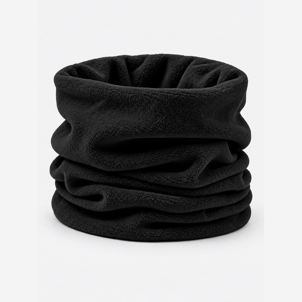 The Winter Roam | Multipurpose Thermal Neck Gaiter - Black - Product detail