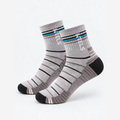 The Peak Step | Terry-Cushioned Wool Outdoor Socks - Light Gray - Product detail
