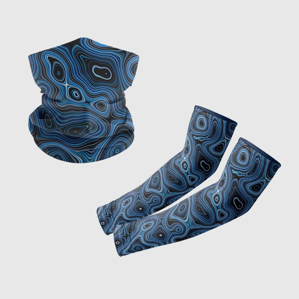 The Sunbound Set | Ice Silk Neck Gaiter & Arm Sleeves - Horizon - Complete set