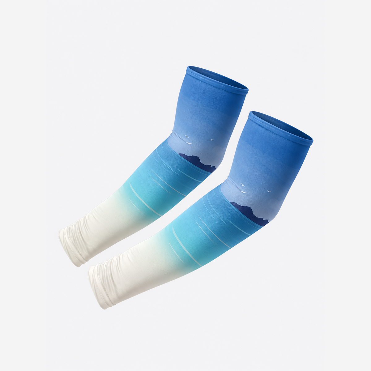 The Sunbound | Ice Silk Arm Sleeves - Oceanmist - Product detail