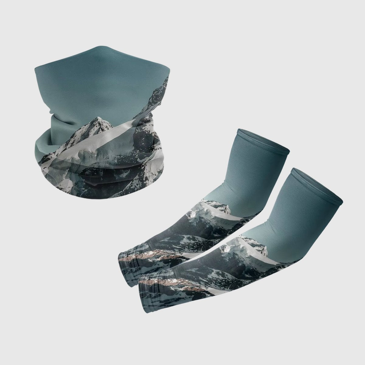 The Sunbound Set | Ice Silk Neck Gaiter & Arm Sleeves - Summit - Complete set