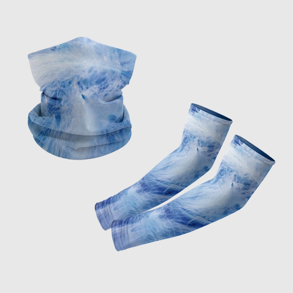 The Sunbound Set | Ice Silk Neck Gaiter & Arm Sleeves - Drift - Complete set